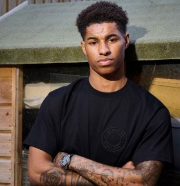 Chantelle Rashford brother Marcus Rashford.